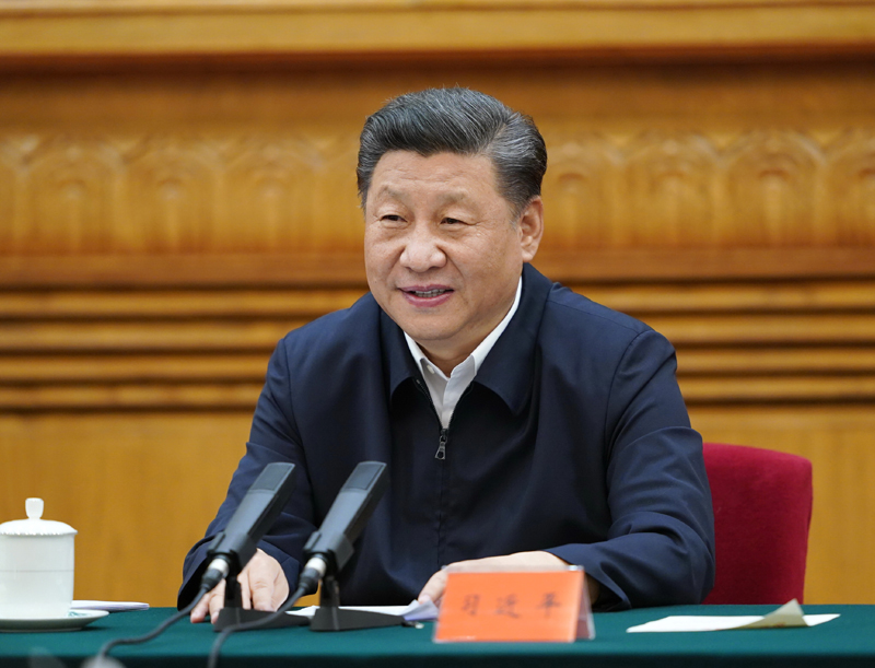 7月21日，中共中央總書記、國家主席、中央軍委主席習(xí)近平在京主持召開企業(yè)家座談會并發(fā)表重要講話。新華社記者 岳月偉 攝